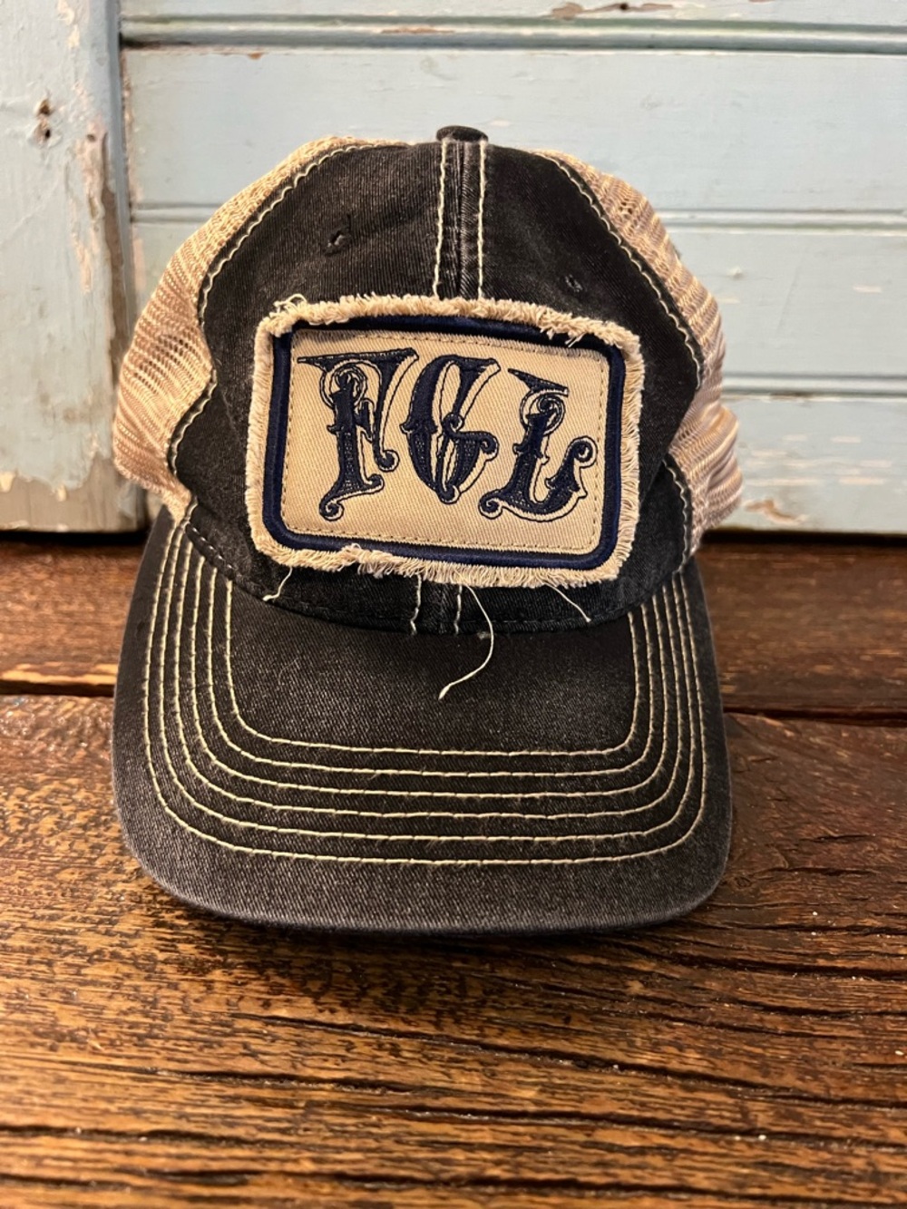Florida Georgia Line  Distressed Mesh Hat